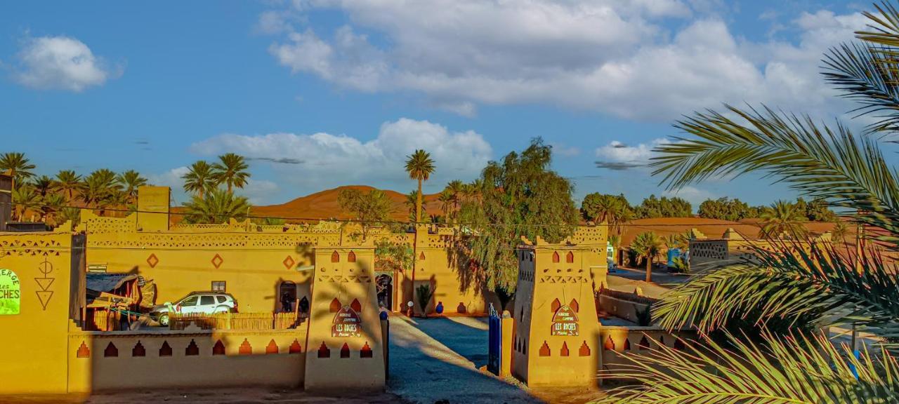 Auberge Les Roches Merzouga Exterior foto