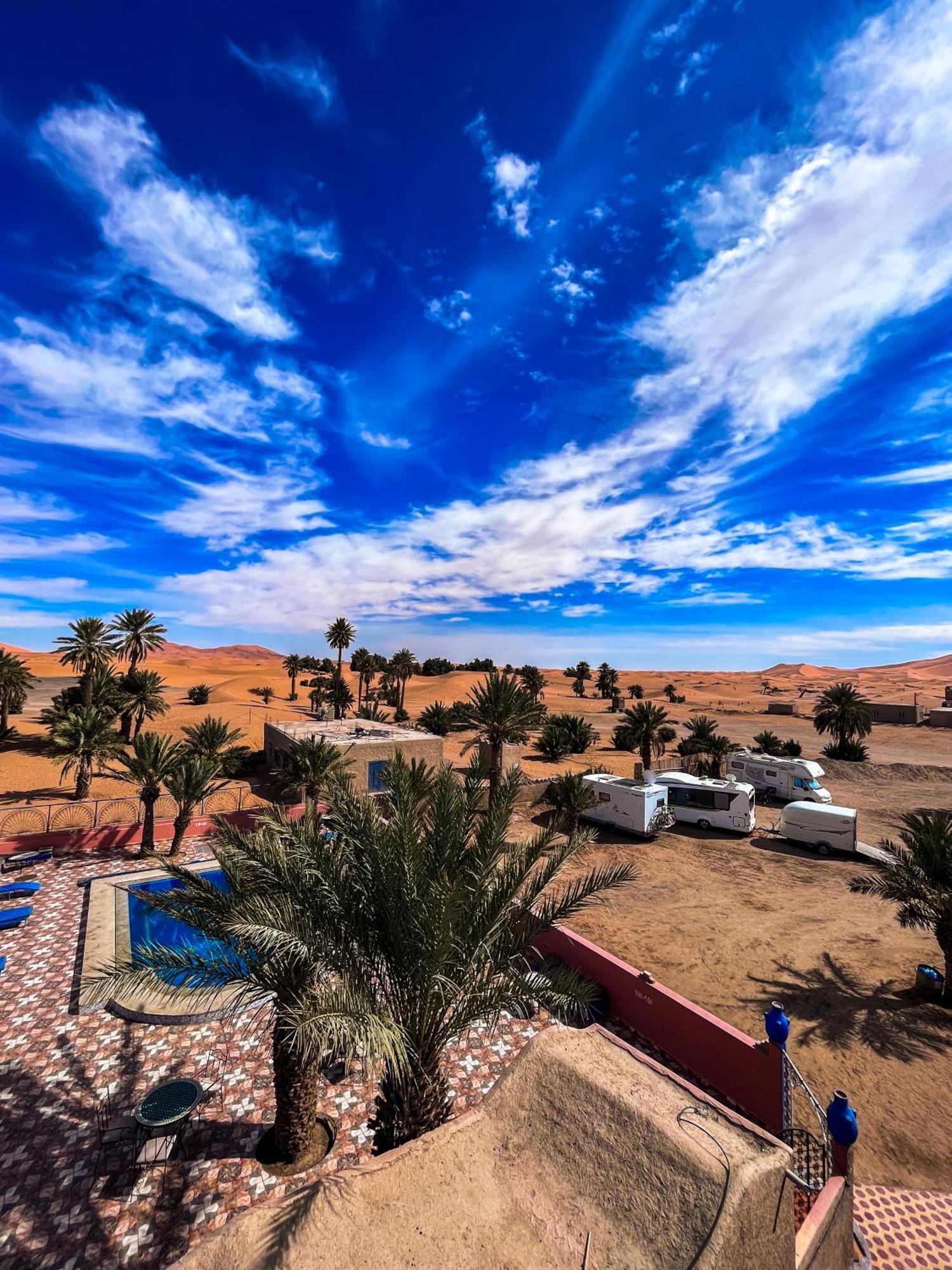 Auberge Les Roches Merzouga Exterior foto